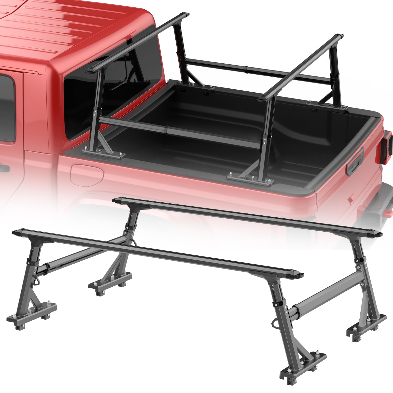 Tokmowin Universal Truck Bed Ladder Rack