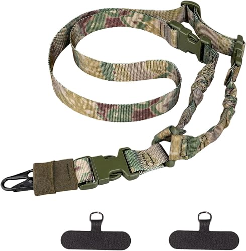 BIBOBIYB Ruins Green Phone Strap Crossbody, Adjustable Anti Theft Nylon phone Ne