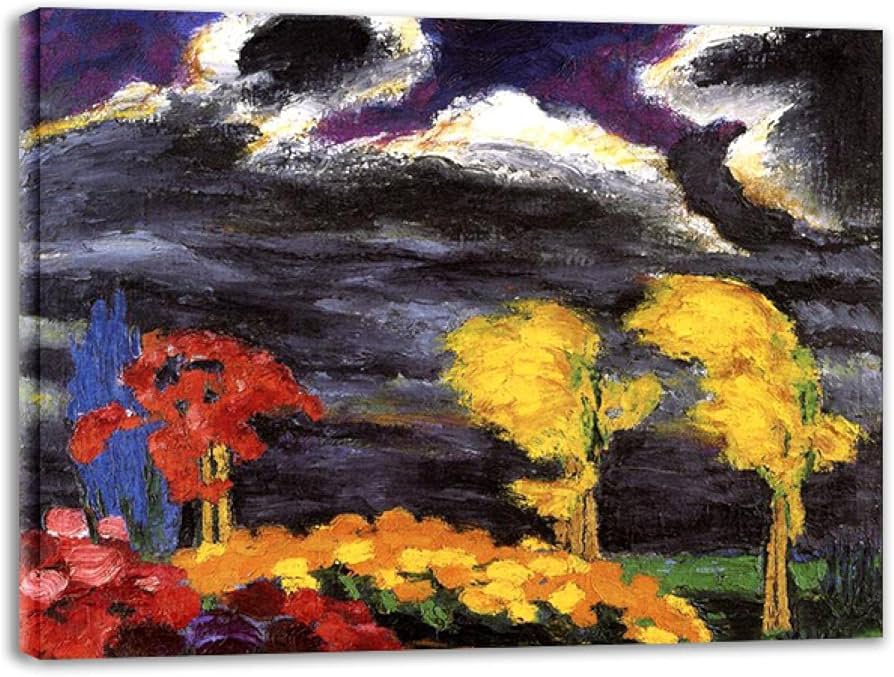 Amazon.co.jp: エミール・ノルデの有名な絵画がキャンバスに印刷され Amazon.co.jp: エミール・ノルデの有名な絵画がキャンバスに印刷され