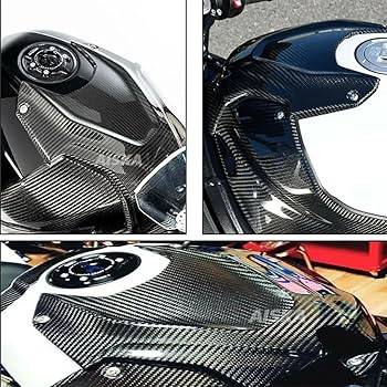M1000RR S1000RR エアボックスカバーカウル Amazon.com: SeppDMV Motorcycle Tank Cover Full Carbon Fiber