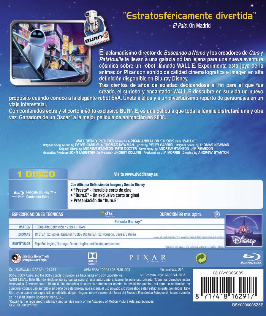 Wall-E: Batallón de limpieza (Edición especial)