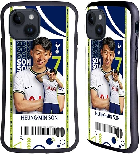 Miniatura 8 de Head Case Designs Officially Licensed Tottenham Hotspur F.C. Cristian Romero 202223 First Team Hybrid Case Compatible with Apple iPhone 15