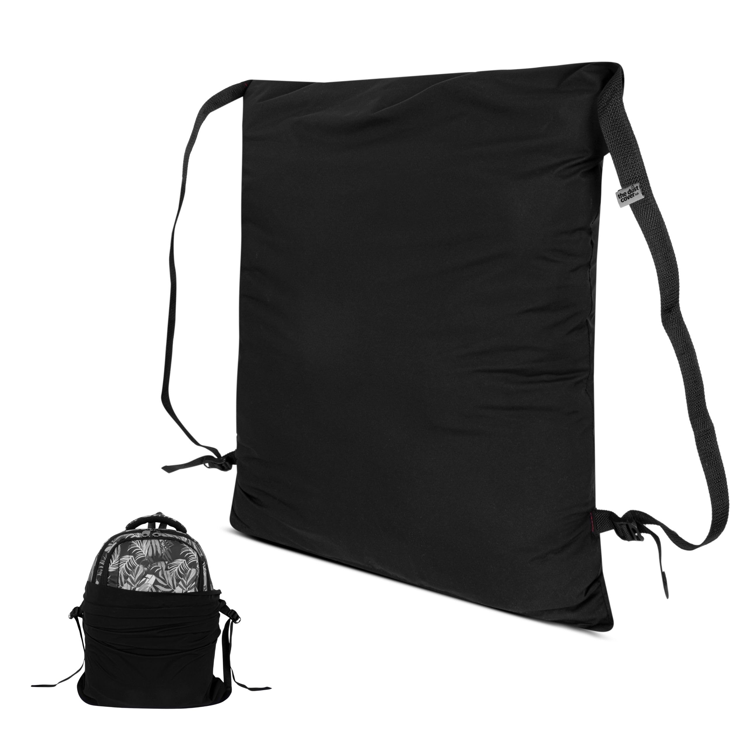 TDCL Rain Bag Dust Cover for Laptop and School Bags - Waterproof Durable Full Protective Case for 30 Liter to 40 Liter Backpacks 9black-image-41