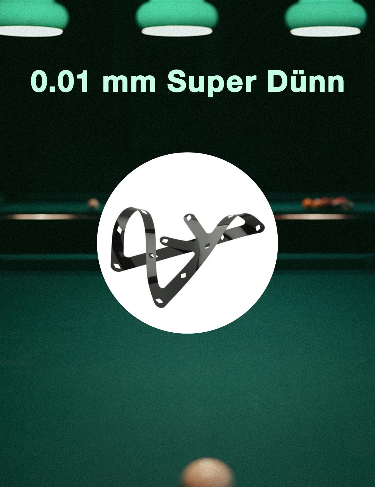 Triangolo Per Biliardo Magico - Supporto Per 6, 8, 9, 10 Palline Con Punti Precisi - Foto 8