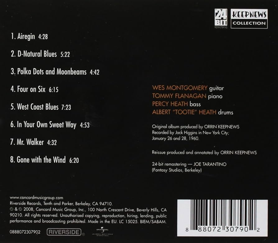 Amazon.co.jp: The Incredible Jazz Guitar Of Wes Montgomery