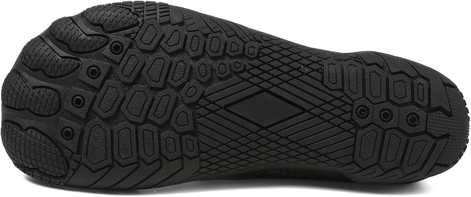 Water Shoes for Men and Women, Barefoot Aqua Socks, Wide Fit Beach Swimming Pool Shoes, Anti-Slip Outdoor Walking Hiking Kayaking Diving Surfing - Image 5