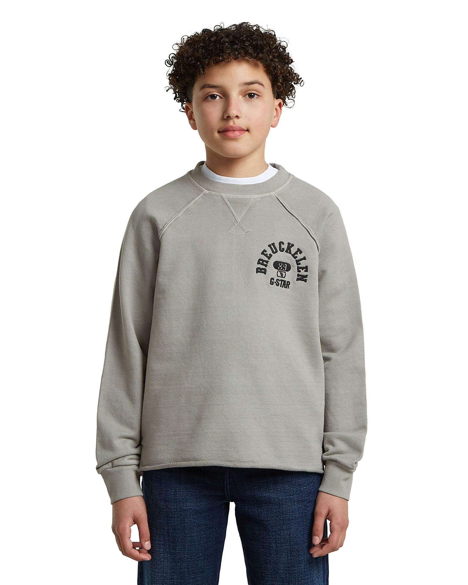 G-Star Jungen Boys Basic Coll Crew Sweatshirt Sweater (1er Pack)