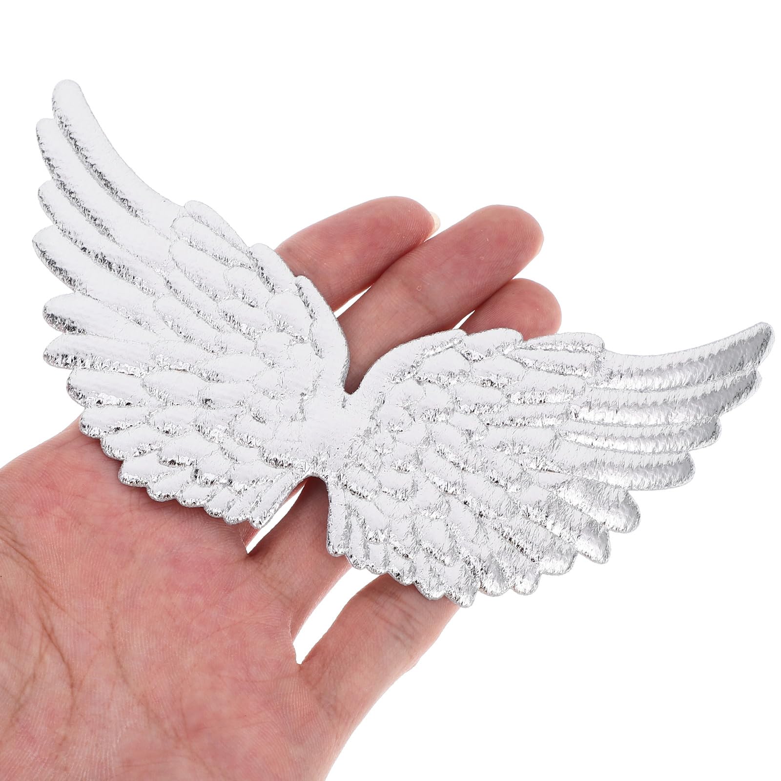 SHINEOFI Mini Angel Wings Decoration 12Pcs DIY Craft Accessories for Clothing Backpack and Holiday Party Decor Creative Wing Applique for and Xmas - Image 3
