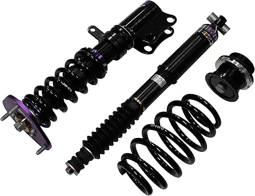 Miniatura 62 de D2 Racing RS Coilovers 36 MANERAS ajustables para 1993-2002 Nissan Marzo