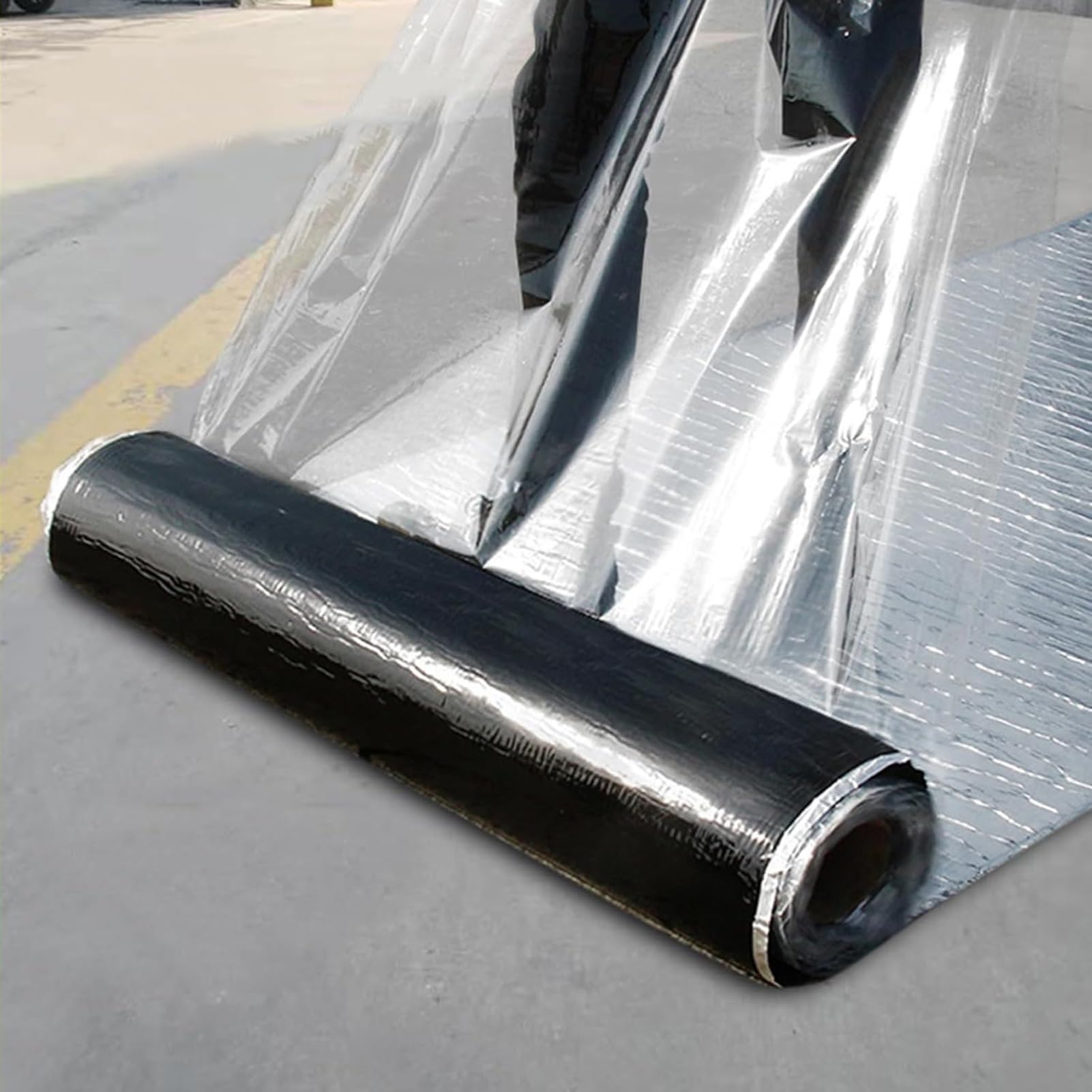 Ruban adhésif imperméable en aluminium 50mm pour étanchéité de toiture et réparation extérieurs