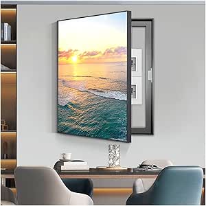 WGQR Electric Box Modern Simple Decoration Cover - Fuse Box Meter Box Decorative Picture Frame Cabinet Shielding Painting For Distribution Box