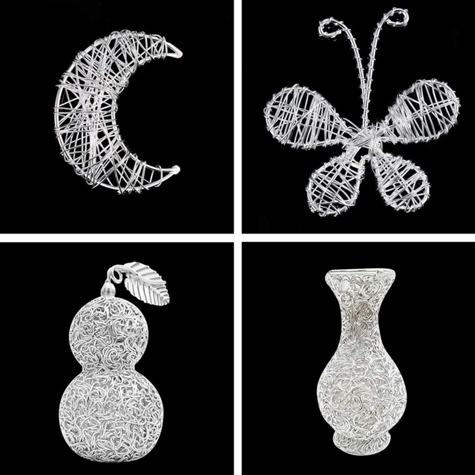 Filo Piatto Argento Alluminio Per Artigianato E Gioielleria - Foto 5