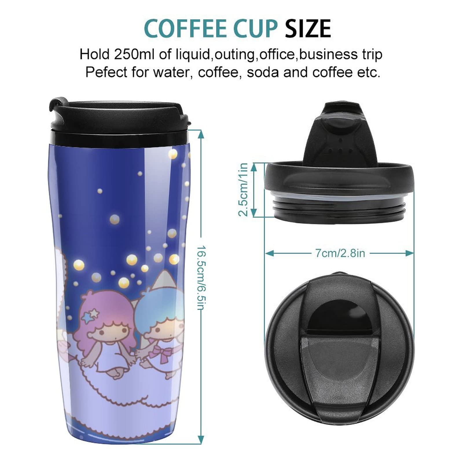 Amazon | リトルツインスターズ キキララ コーヒーカップ 保冷・保温