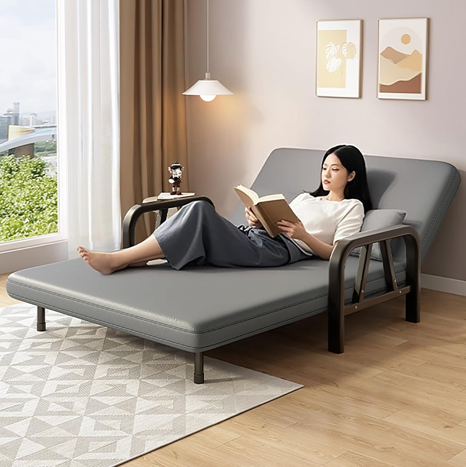簡易ベッド 折り畳みベッド ソファーベッド シングル コンパクト