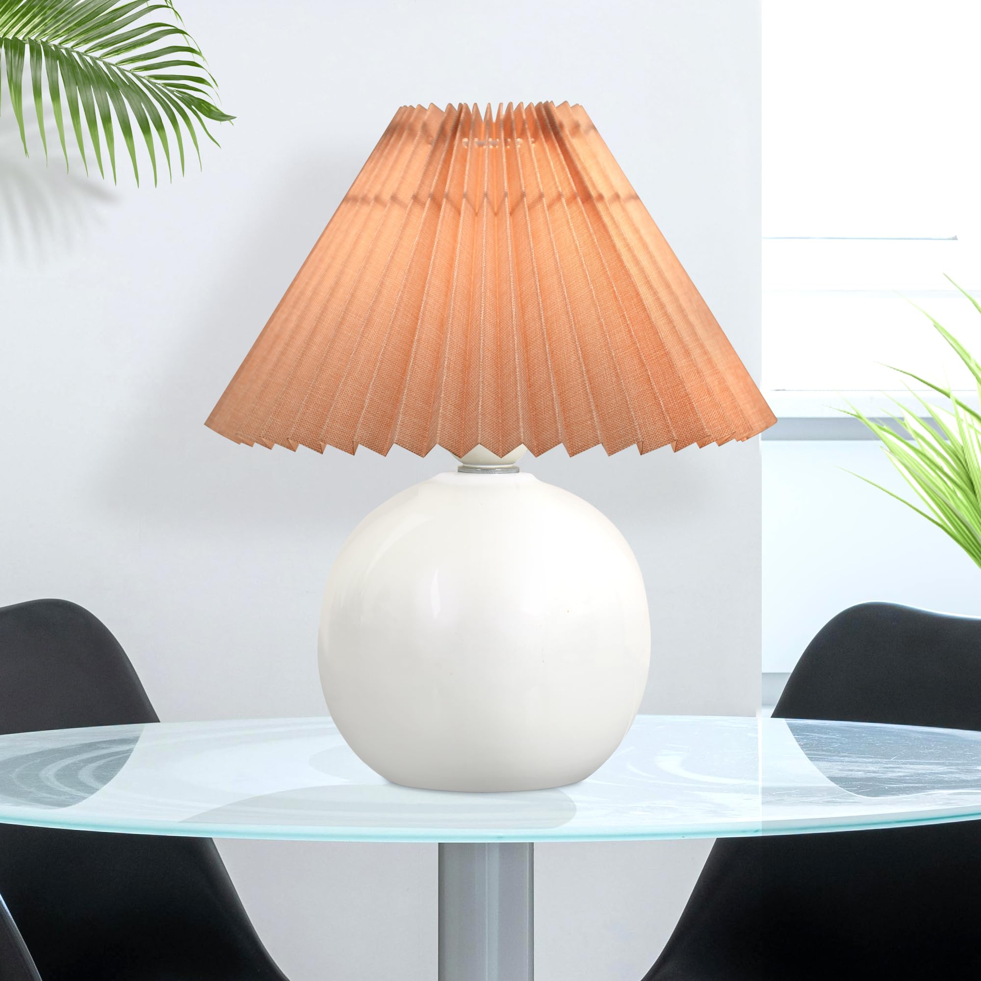 Buy Homesake® Bedside Ceramic Table Lamp, Classic Desk lamp for Living ...