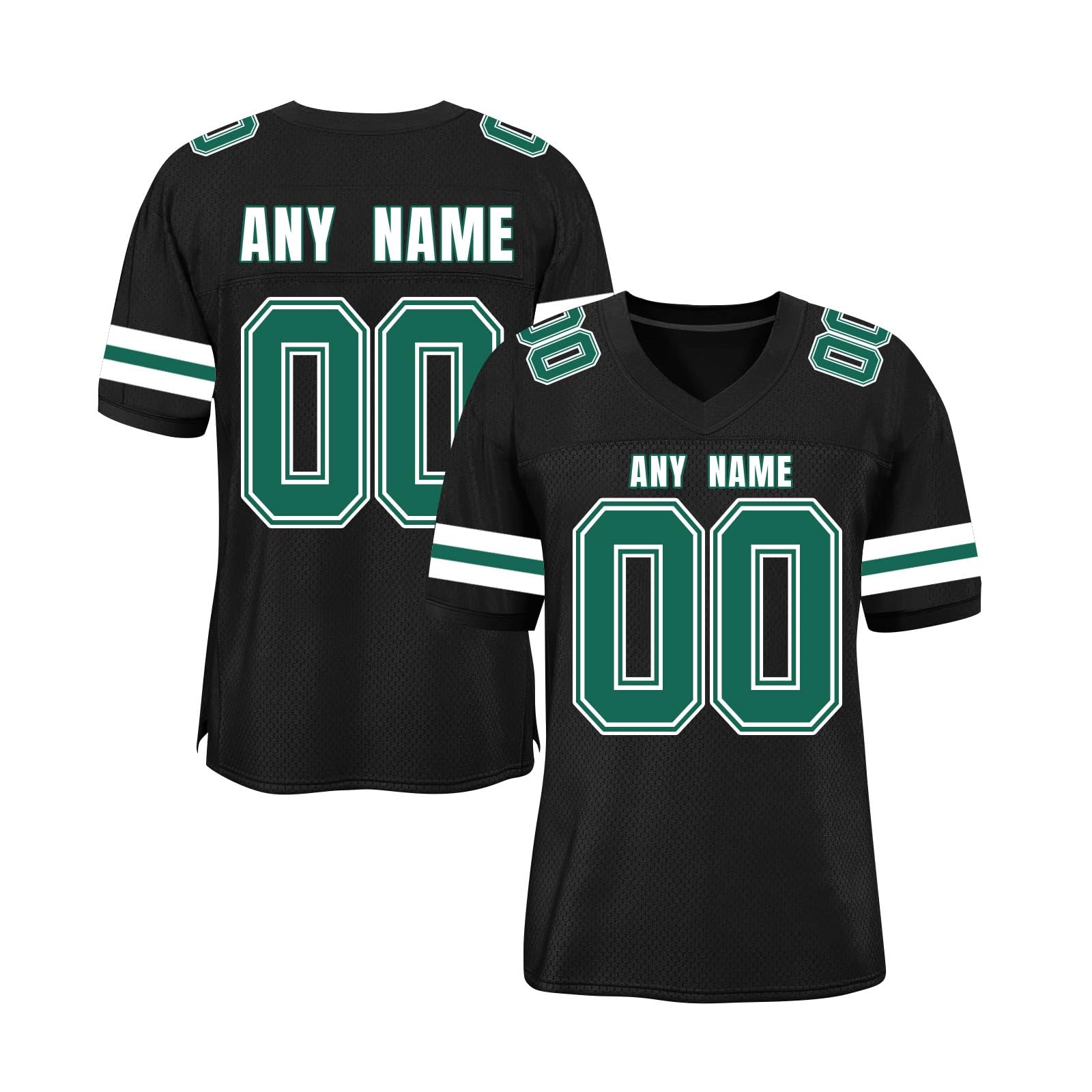 Magliette Personalizzate Stampate con Nome e Numero Maglie da Football Americano Divise Personalizzate per Squadre Stampate con Nome e Numero Traspiranti