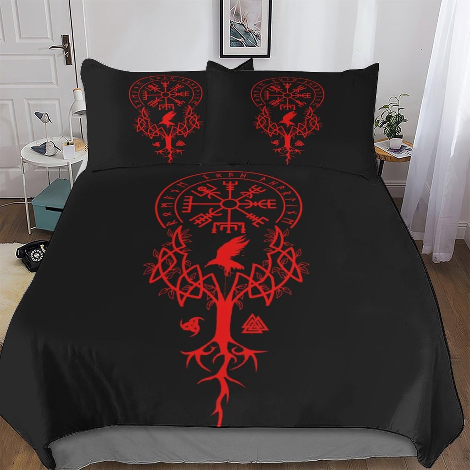 Housse de couette Viking en microfibre pour éviter les draps rêches au lit