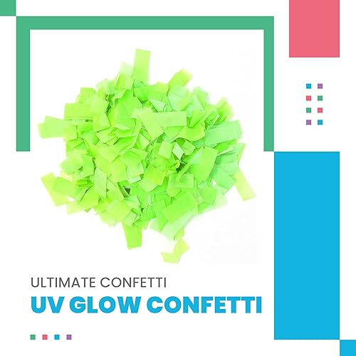 Miniatura 2 de Ultimate Confetti - Confeti de tela con luz ultravioleta Verde