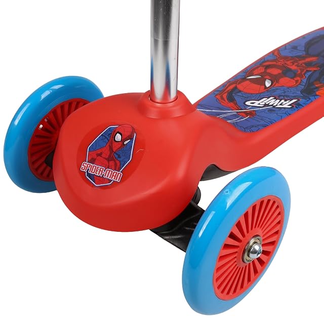 Foto 5 de 8 de Marvel Spider-Man Patinete de Tres Ruedas, con Equilibrio, Antideslizante, Plegable