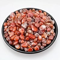 Vista 18 de Chips de Cristal de Yaxaita Pulida 200 Piezas - 0.3" 10 oz Chips de Piedra Pulida Chips de Piedras de Vidrio Marino Triturado Piedras de Cristal