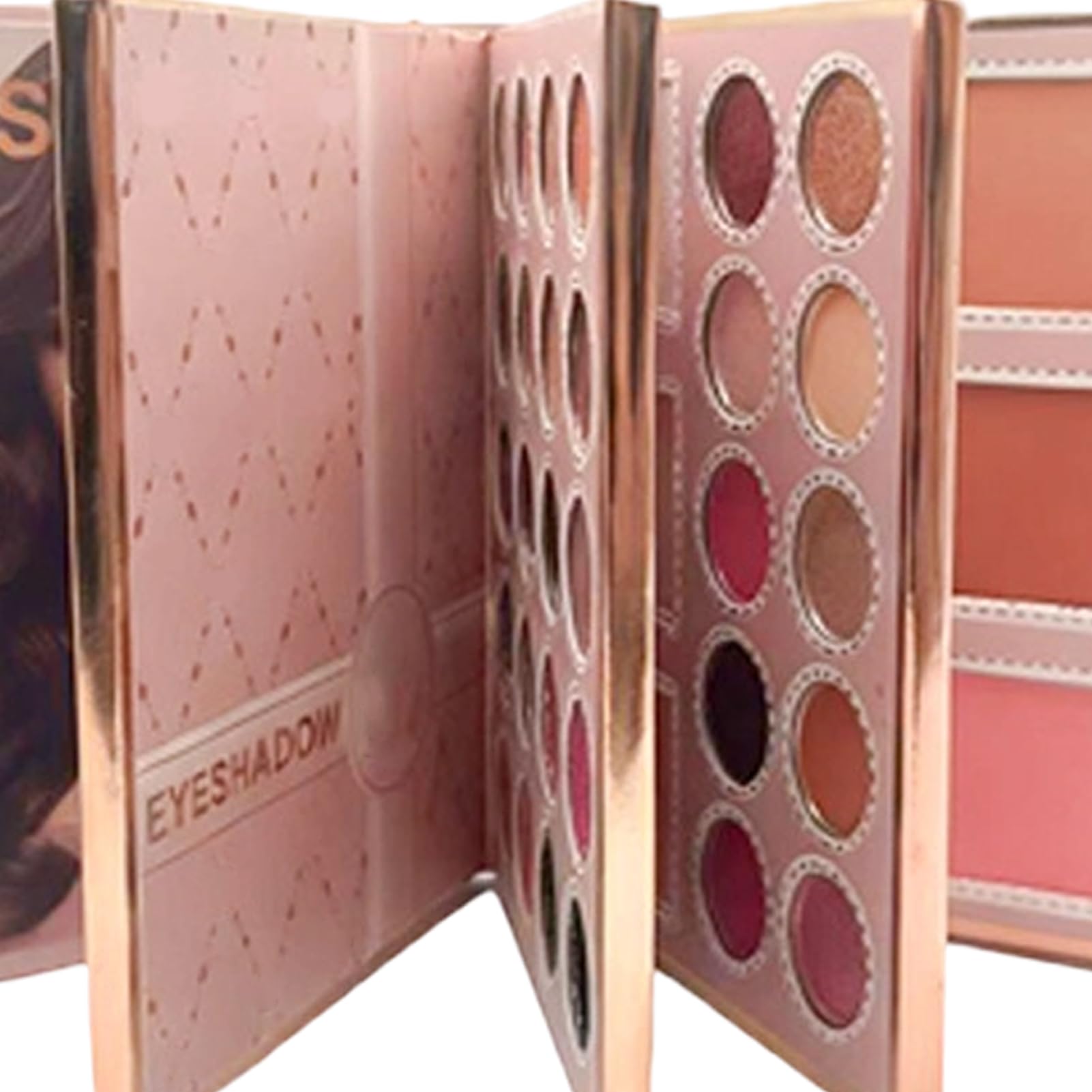 Libro Palette Per Trucco | Prodotto Trucco Multifunzionale,Illuminante Viso A Lunga Durata | Studenti Principianti Professionisti Artisti Sposse Amanti Bellezza Routine Feste