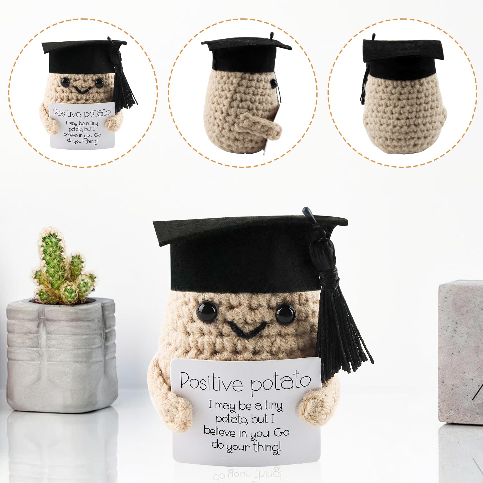 Ocket Hug Positive Kartoffel, Mini-Plüsch Figuren Lustige Potato Puppe, Kreativ Ocket Hug Positive Kartoffel, Mini-Plüsch Figuren Lustige Potato Puppe, Kreativ