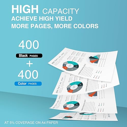 Miniatura 3 de Paeolos LC3013 - Cartuchos de tinta BKCMY, repuesto compatible con Brother LC3013 LC3011 LC 3013 LC 3011 Cartuchos de tinta para impresoras Brother