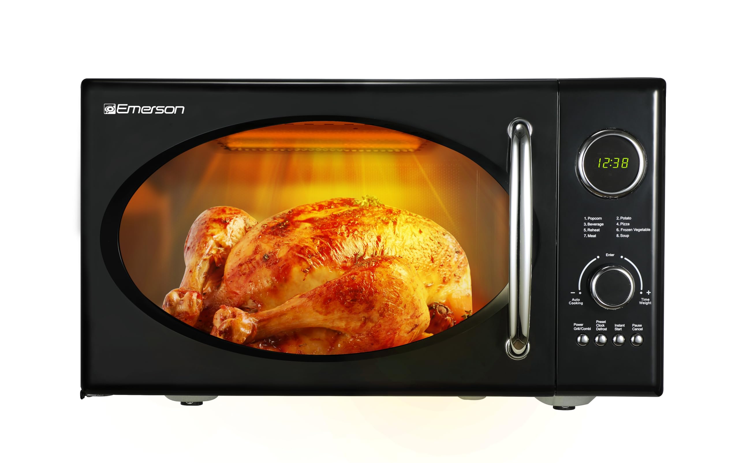 Emerson MWRG0901BK-A Retro Microwave