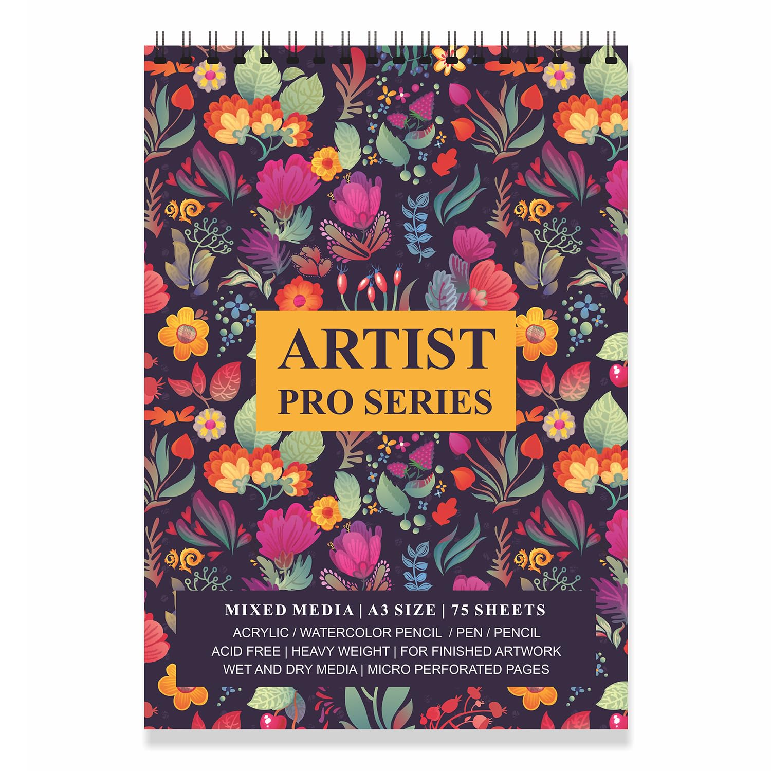 PRINTELLIGENT Artists Sketch Book Drawing Book (75 Sheets, 150 Pages) Perforated 140 GSM Craft Book A3 Size Purple (B08KW31G95) Amazon Price History, Amazon Price Tracker