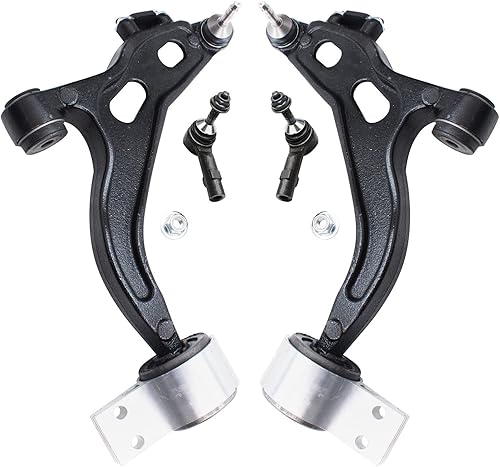 Miniatura 144 de Detroit Axle - Kit de suspensión frontal de 4 piezas para Chevrolet Aveo5 Aveo Pontiac G3 Wave Wave5 Suzuki Swift+, 2 brazos de control inferiores,