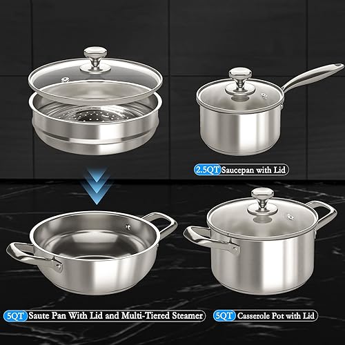 Miniatura 7 de Juego de utensilios de cocina de 12 piezas