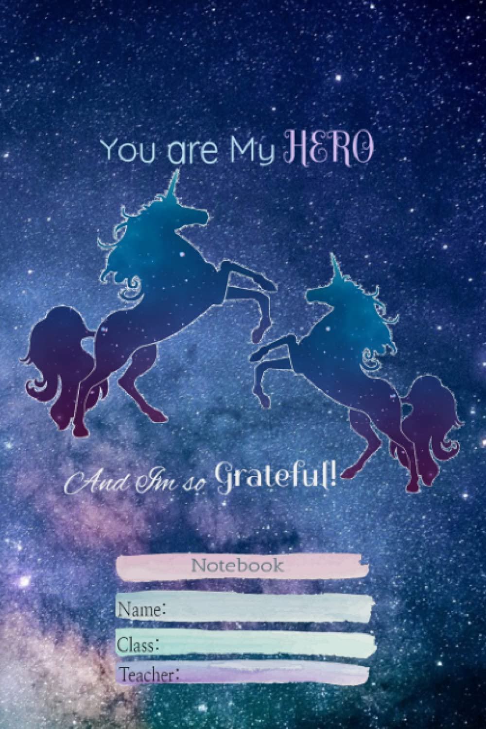 Independently published Galaxy Unicorn Notebook is a cute notebook for kids and Adults who enjoy writing journals, a gift for friends and family for school.