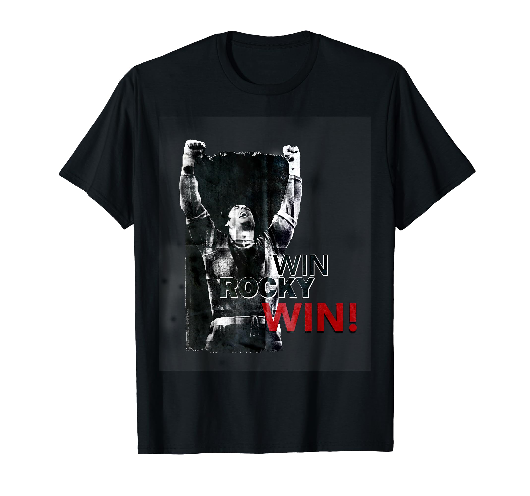Amazon.co.jp: Rocky Win Rocky Win T-Shirt, Black : Clothing, Shoes 