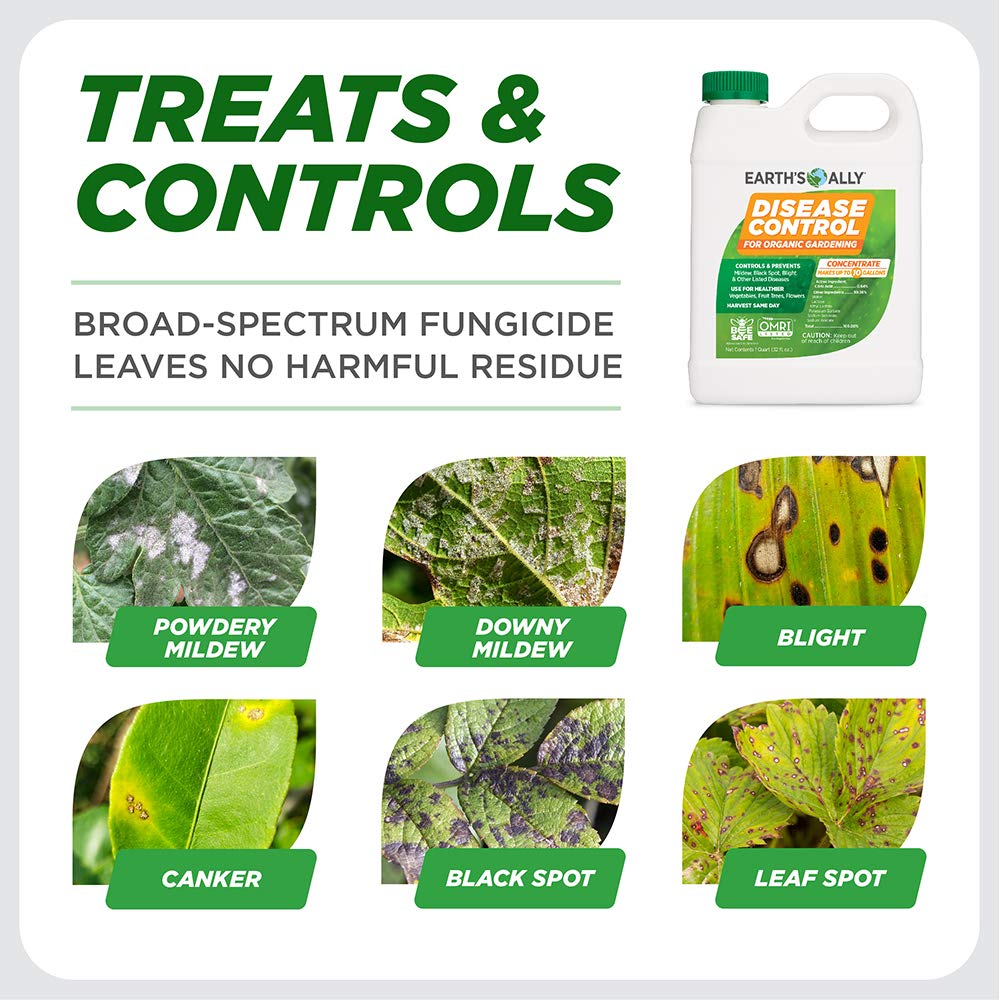 Earth's Ally Disease Control Concentrate for Plants Fungicide