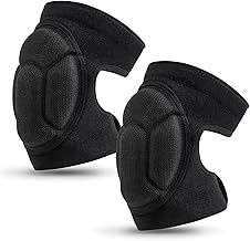 Lampostick Knee Brace Compression Sleeve for Knee Pain Knee Protectors Cushion with Thick EVA Foam Padding for Men and Women Gardening Knee Pad for Fitness Breathable Volleyball Adjustable Outdoor (Size : L)