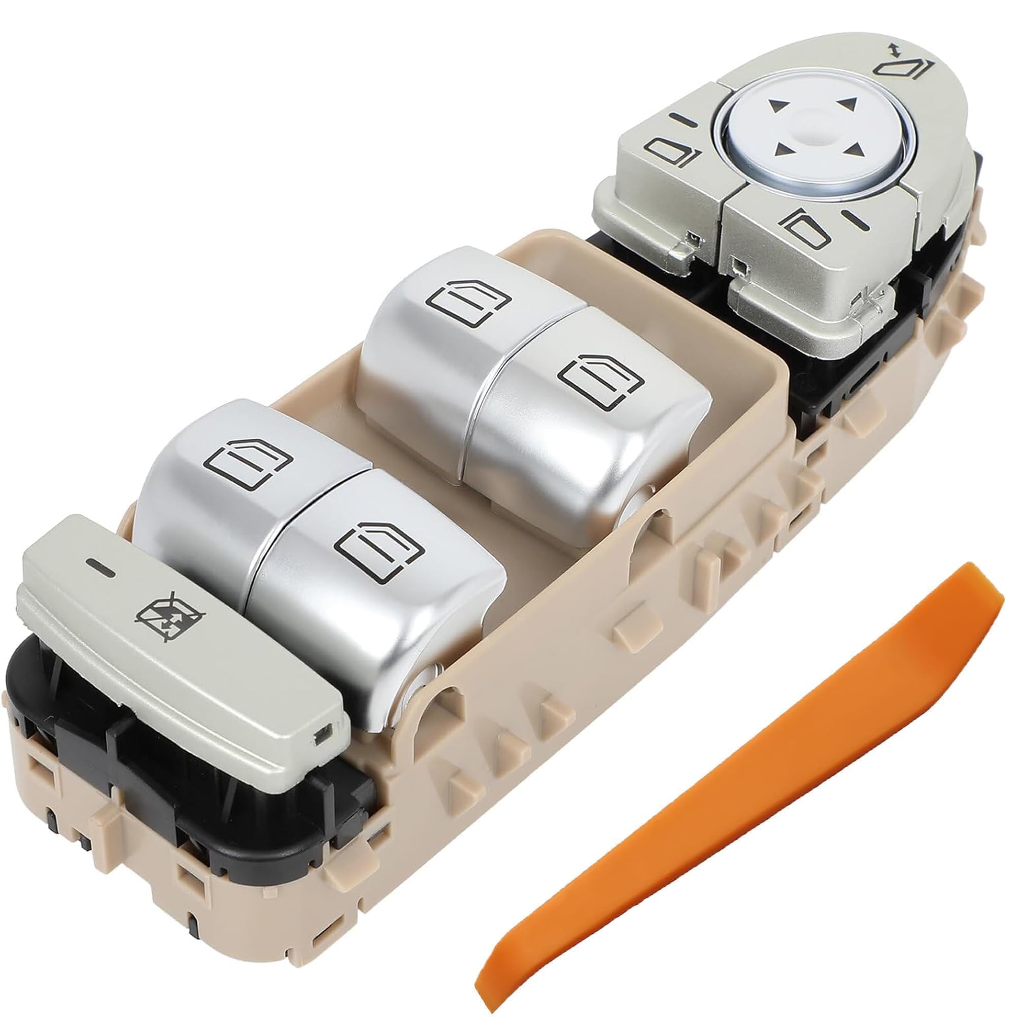 Master Power Window Switch Front Left Driver Side Fit for Mercedes-Benz C300 C350e C43 AMG C63 AMG C63 AMG S GLC300 GLC43 AMG 2015 2016 2017 2018