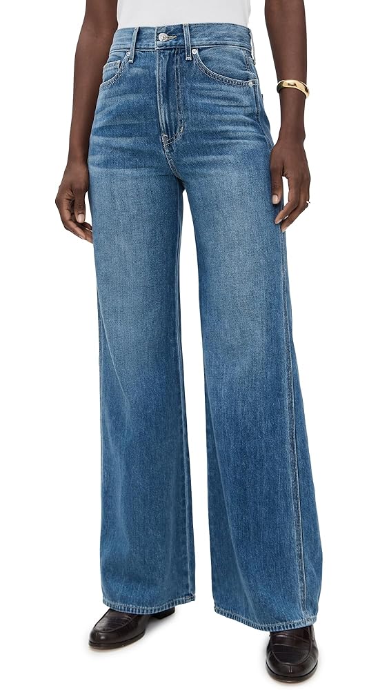Veronica Beard Jean Women's Taylor High Rise Wide Leg Jeans