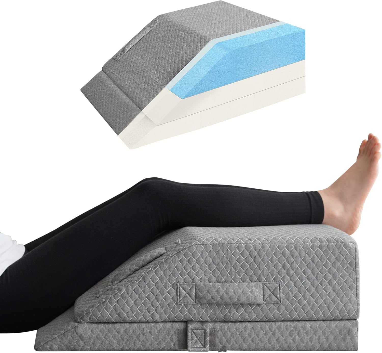 Adjustable Leg Elevation Pillows for Swelling