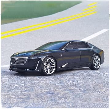 Mini Car Scale Model Car 118 Cadillac ESCALA Concept Simulation Alloy Die Cast Car Model Adult Collection Decoration Decoration Miniature Model Car Assembled Die-Cast Model