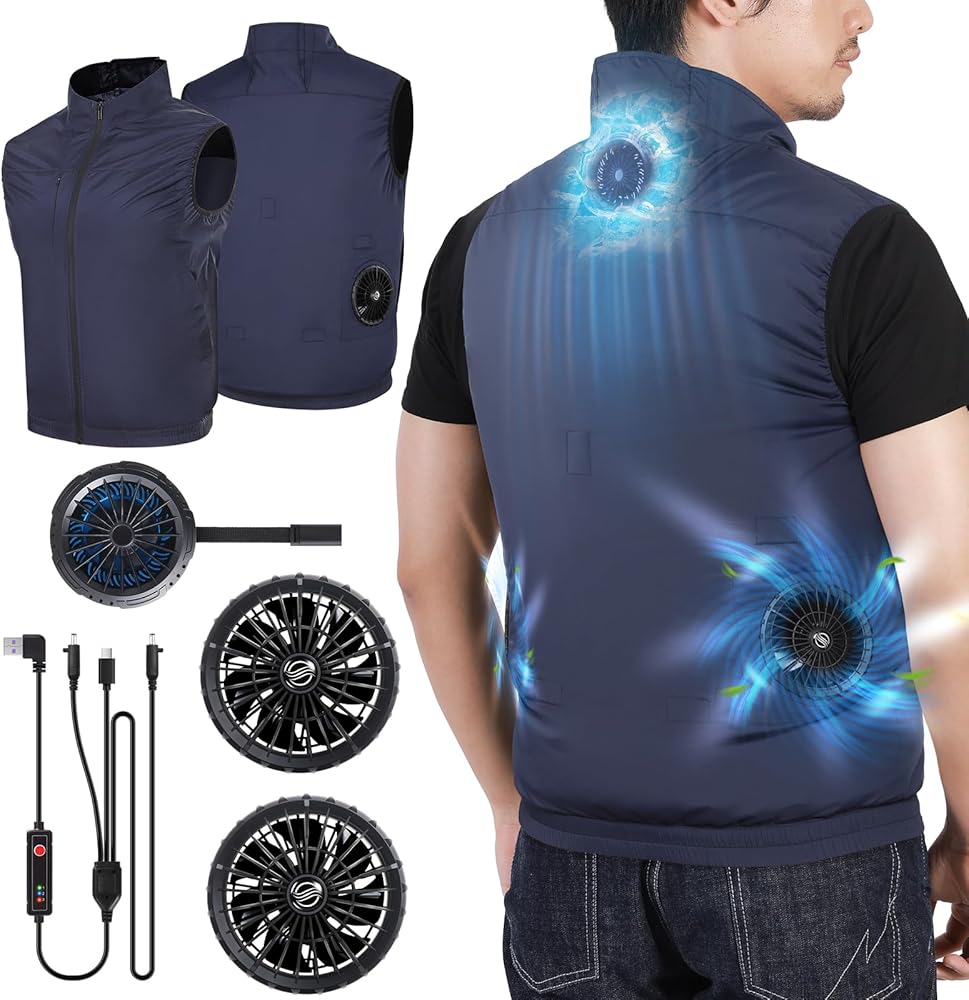 [NQG] 冷却ベスト 最新ペルチェ技術 プロ仕様冷却ベスト デュアル 0825 Amazon.co.jp: [NQG] 冷却ベスト 革新のペルチェ冷却＆デュアル