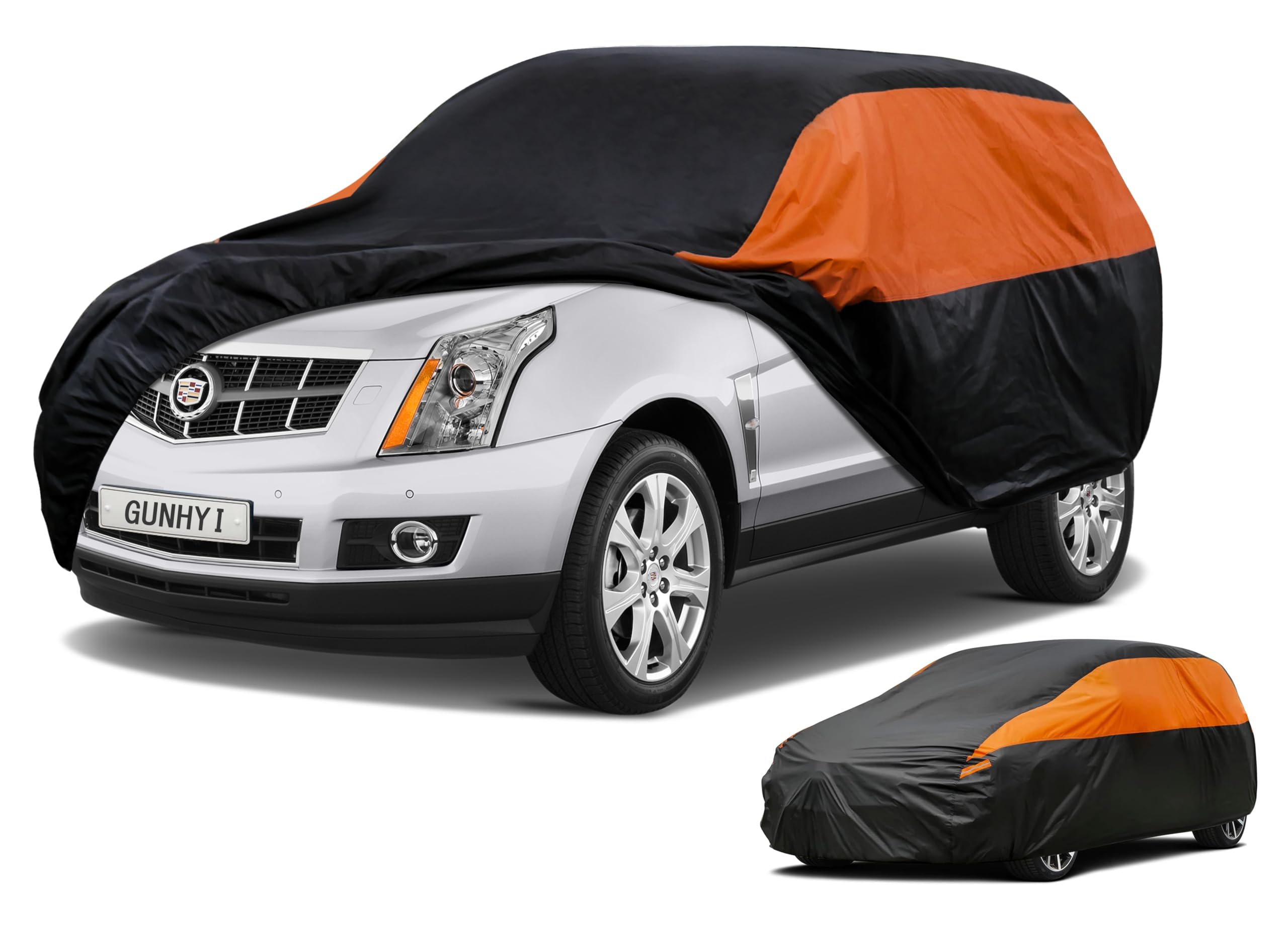 GUNHYI Waterproof SUV Full Car Cover Custom Fit Cadillac SRX (2010-2016)