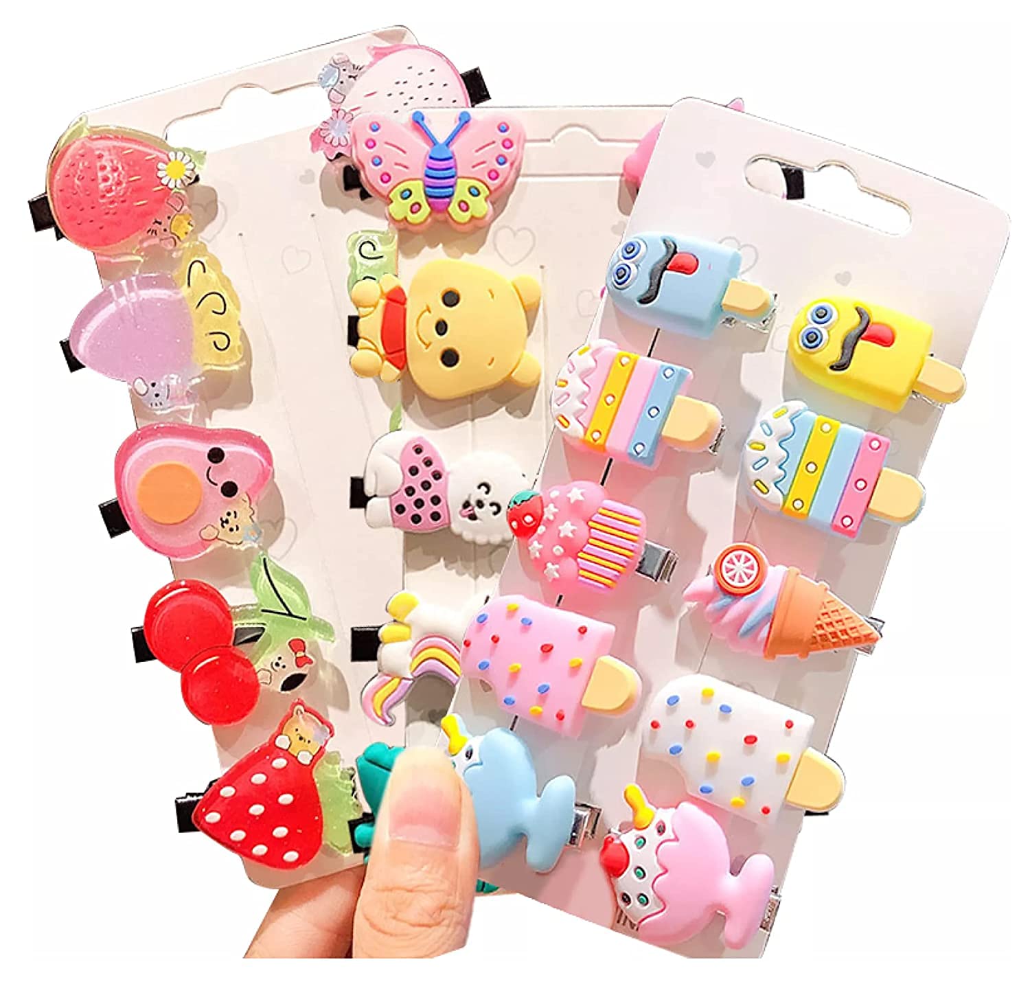 Aliza 10 Pcs Ice Cream Hair Clips Set Baby Hairpin For Kids Girls Hair Accessories (Random) (B09BQDXX8M) Amazon Price History, Amazon Price Tracker