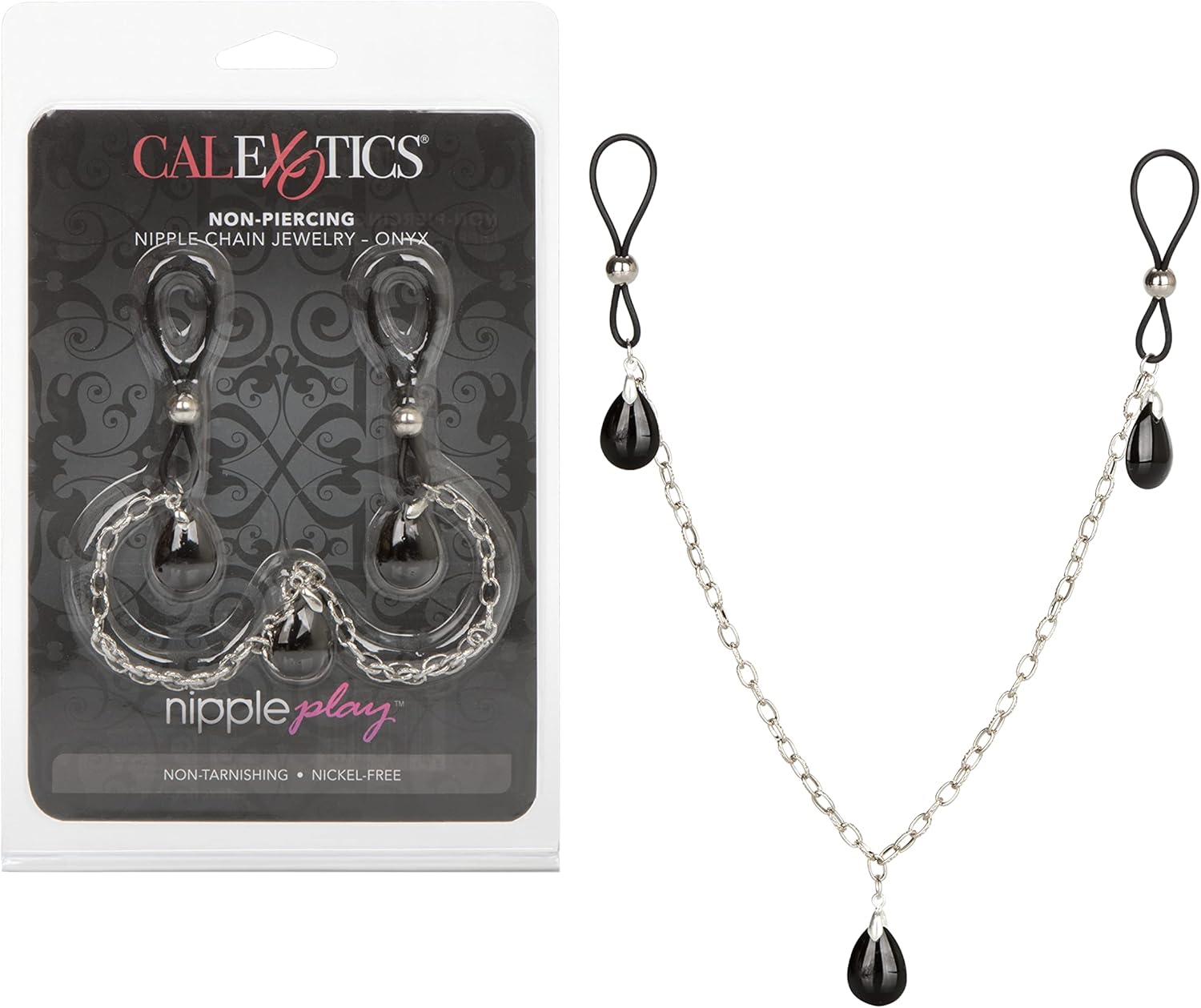 CalExotics Novelties Nipple Play NonPiercing Chain Jewelry