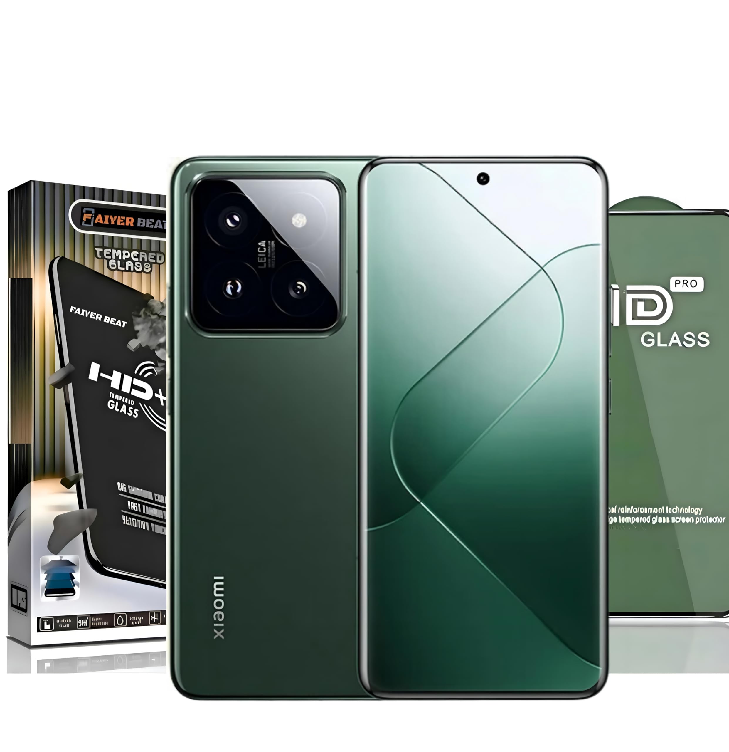 FAIYER BEAT Premium Tempered Glass for Xiaomi 14 (5g) (HD+ glass, Pack of 1) Full Screen Coverage high definition Screen Protector Guard (Xiaomi 14 (5g)) (B0DHPPWWX4) Amazon Price History, Amazon Price Tracker