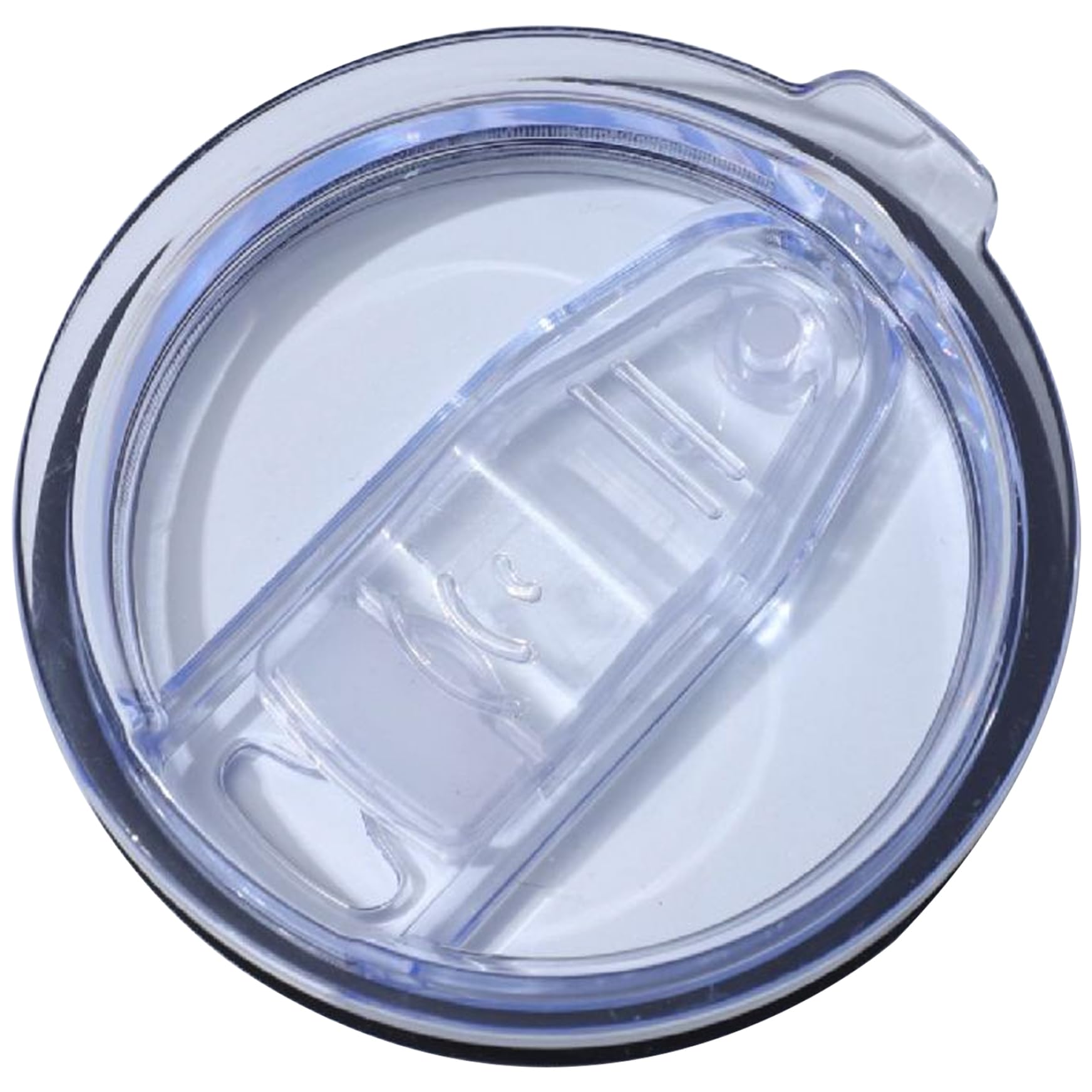 Peosaard 20Oz Tumbler Lid, Skinny Tumbler Lid Replacement 3.4" Spill Proof Clear Splash Resistant20 Oz Replacement Safe Coffee Cup Lids For Home, Lids 20 Oz