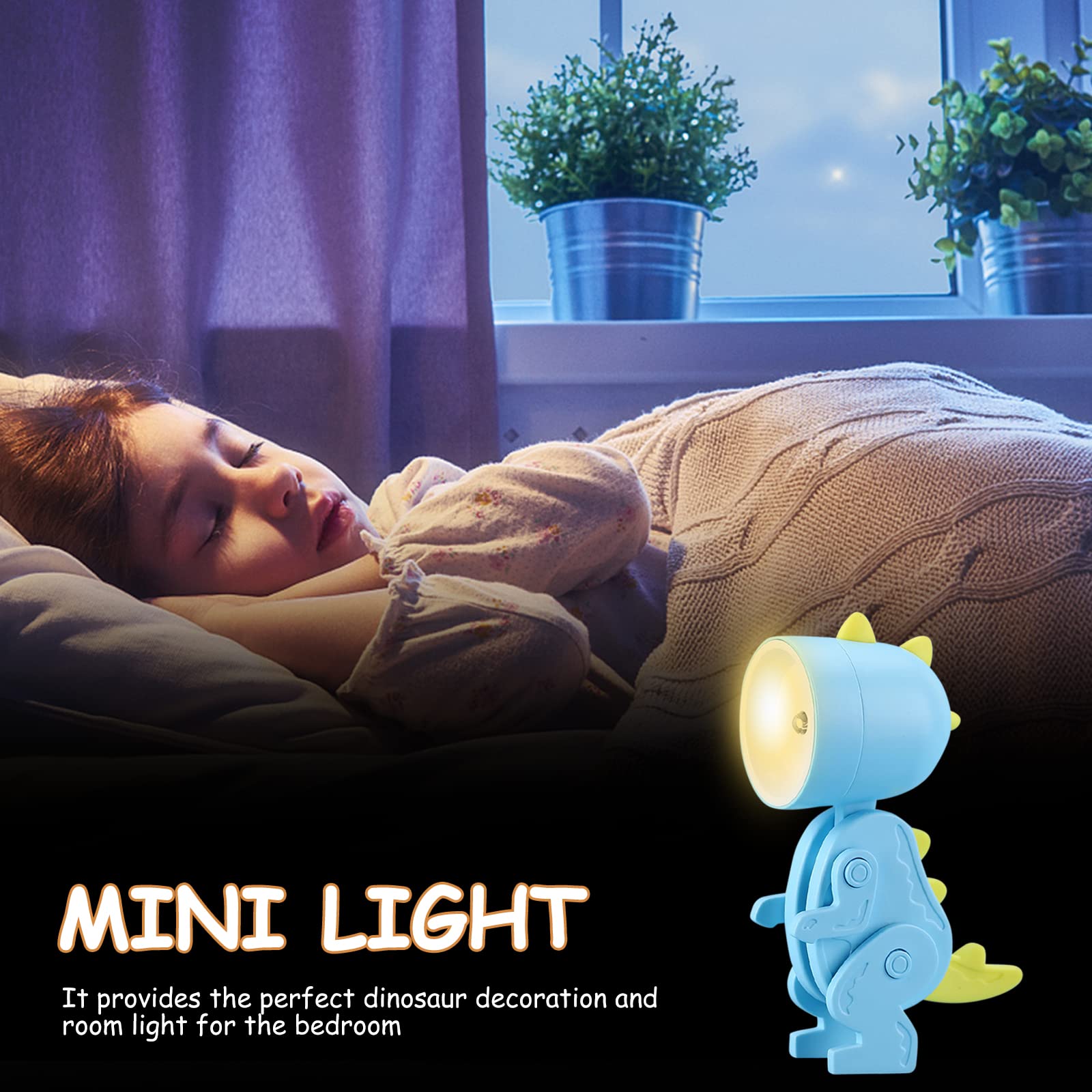 Lámpara Nocturna Infantil LED Con Forma De Perro - Pequeña, Plegable Y Con Luz Regulable, Ideal Para Niños