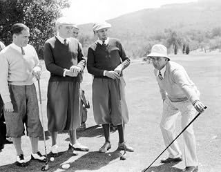 Robert Tyre Jones N(1902-1971) Known As Bobby American Golf Player The Mashie Niblick Part 4 Of How I Play Golf Starring Bobby Jones (Left) With Leon Errol In Comic Scene Poster Print by (18 x 24)