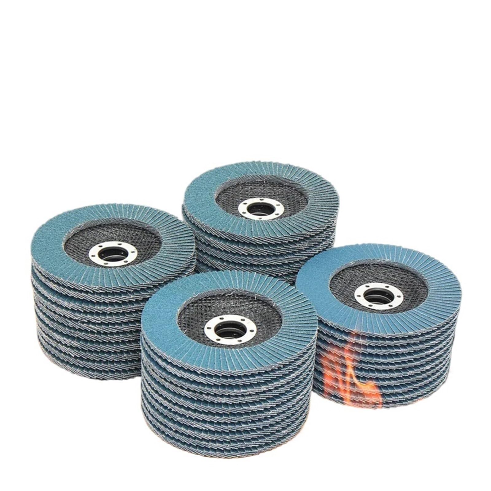 10 disques à lamelles de 125 mm for meuleuse d'angle