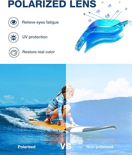 Miniatura 2 de ZIONOR G1MINI - Gafas de natación polarizadas, cómodas para niños de 6 a 14 años