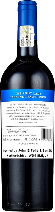 Warwick The First Lady Cabernet Sauvignon 75 cl